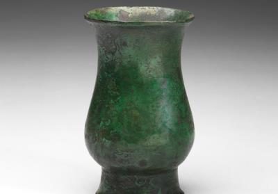 图片[2]-Bronze Zhi wine vessel, early Western Zhou dynasty (1049/45-957 BCE)-China Archive